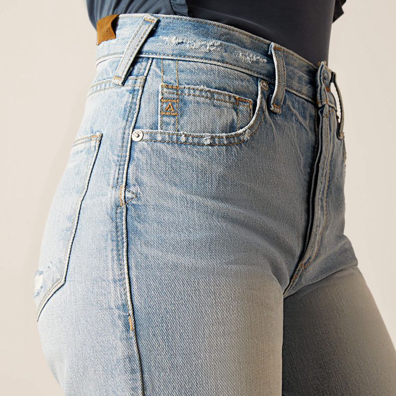 Mykonos Ariat Ultra High Rise Tomboy Straight Jean | 03VSUFMCN