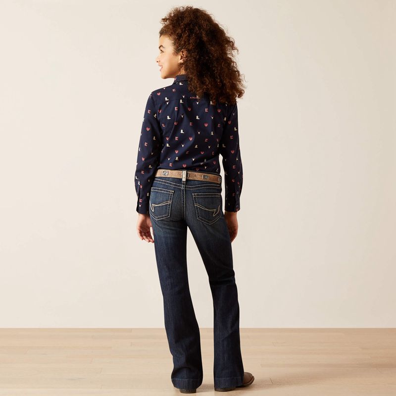 Naomi Ariat R.E.A.L. Selma Trouser Jean | 81LJKWNQS