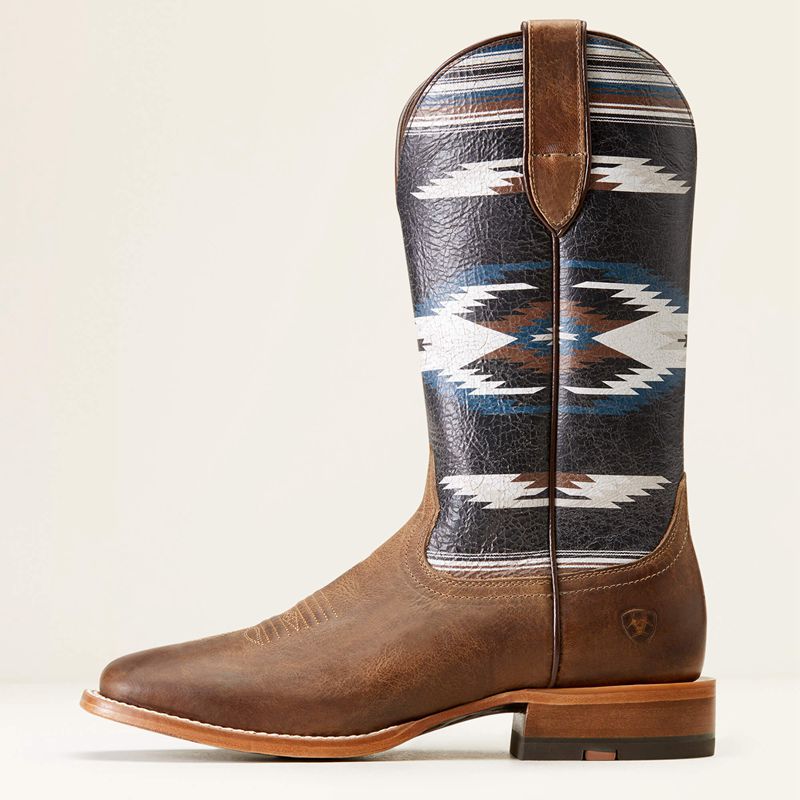 Natural Crunch Ariat Frontier Chimayo Western Boot | 12ZQNOMAG