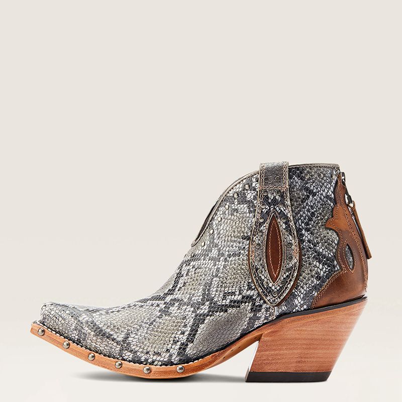 Natural Snake Ariat Greeley Western Boot | 89KEITQSN