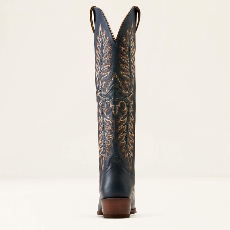 Nautical Navy Ariat Belle Stretchfit Western Boot | 87RELVYWC