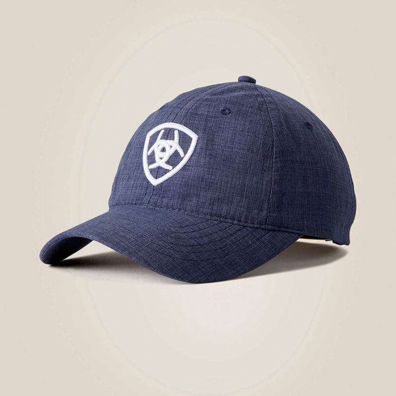 Navy/White Ariat Arena Cap | 85XTJQWLK