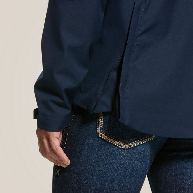 Navy Ariat Coastal Waterproof Jacket | 85AWNJOGK