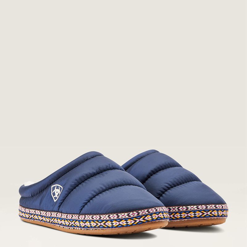 Navy Ariat Crius Clog Slipper | 93HIAZKLJ