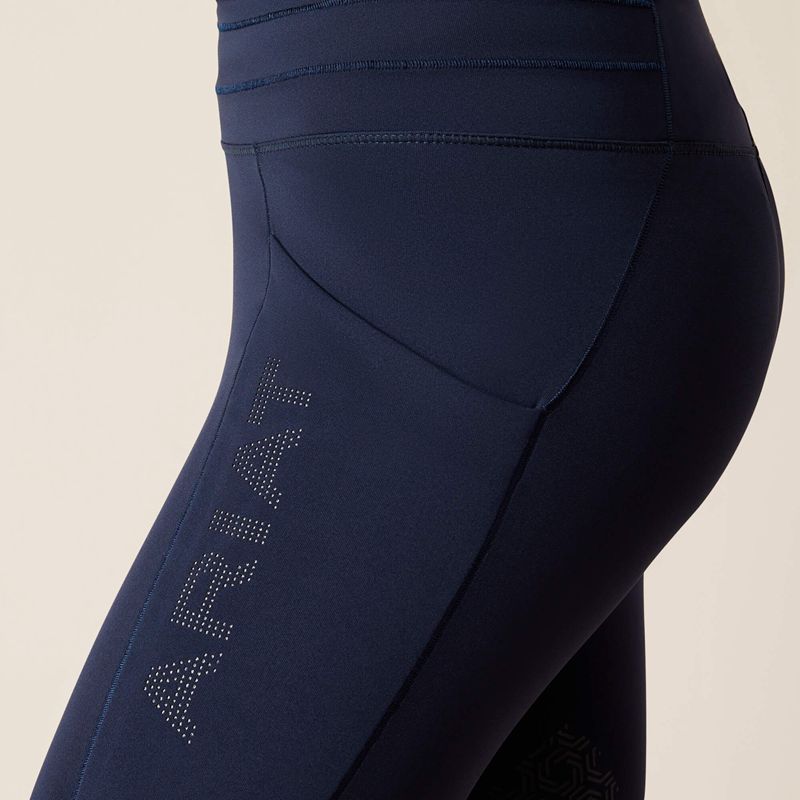 Navy Ariat Eos 2.0 Knee Patch Tight | 18KJMHFWD