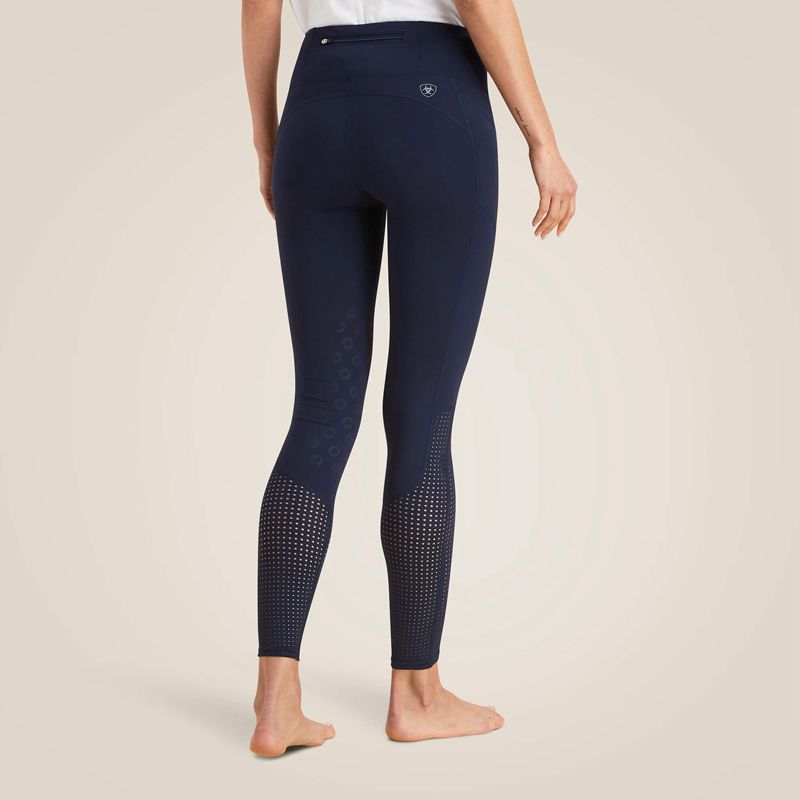 Navy Ariat Eos Knee Patch Tight | 32SYTWRHE