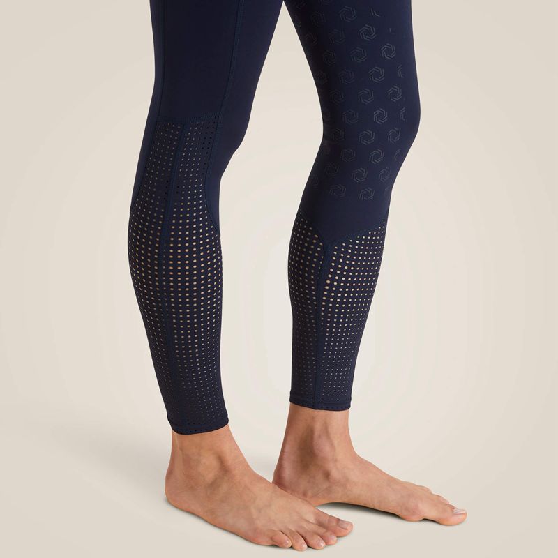 Navy Ariat Eos Knee Patch Tight | 32SYTWRHE