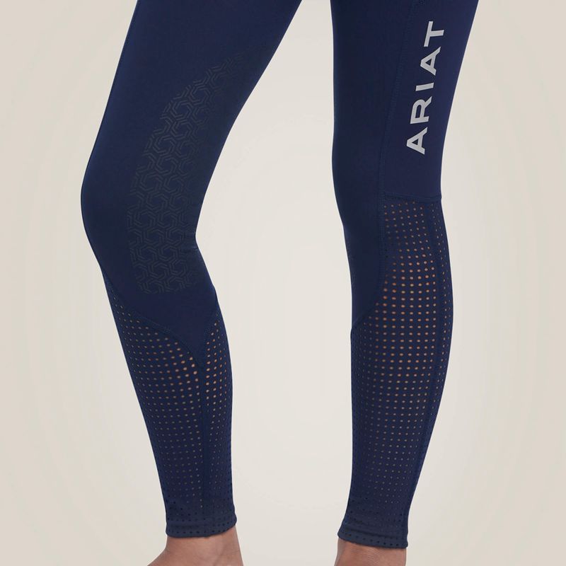 Navy Ariat Eos Knee Patch Tight | 63POEDRWQ