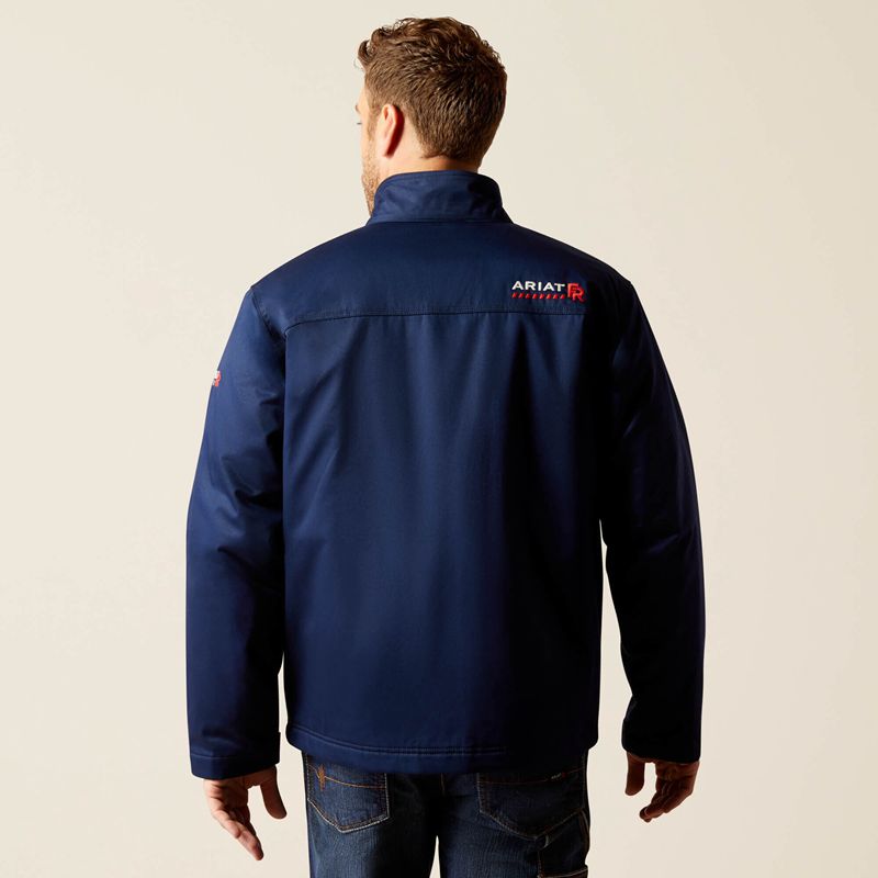 Navy Ariat Fr Basic Insulated Jacket | 42SHWURQV