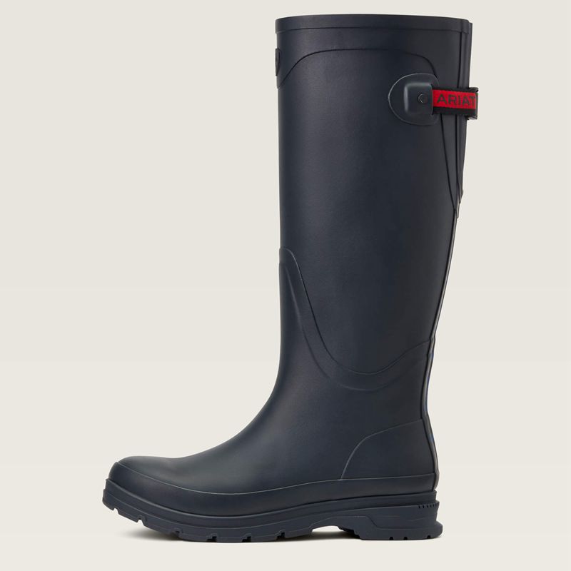 Navy Ariat Kelmarsh Rubber Boot | 42WSBZFCY