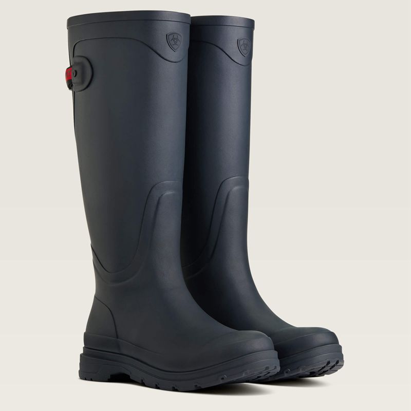 Navy Ariat Kelmarsh Rubber Boot | 42WSBZFCY