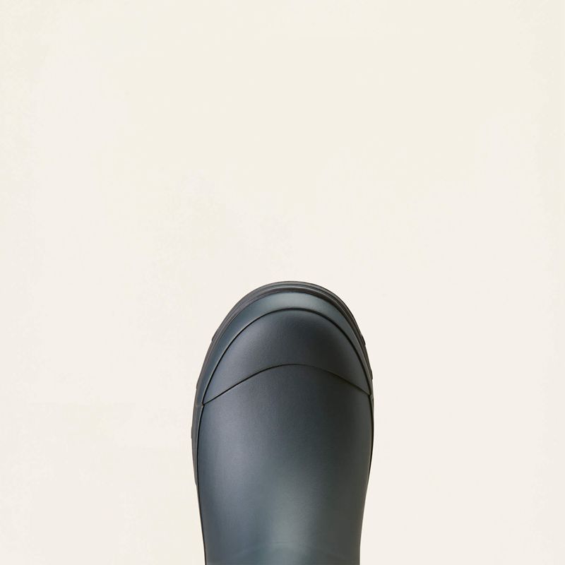 Navy Ariat Kelmarsh Shortie Rubber Boot | 57JDGYTMW