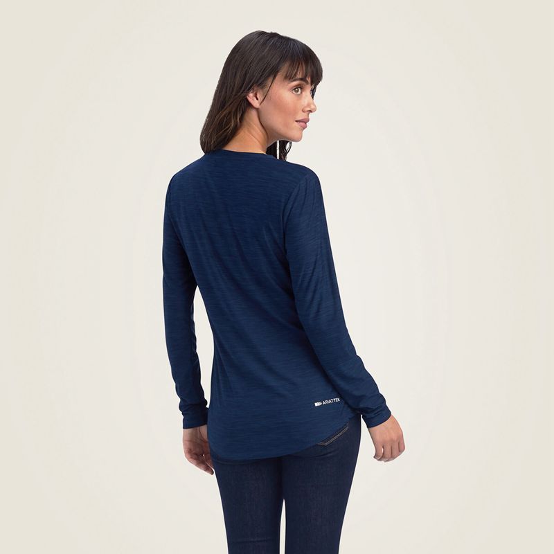 Navy Ariat Laguna Top | 80LDEIBHA