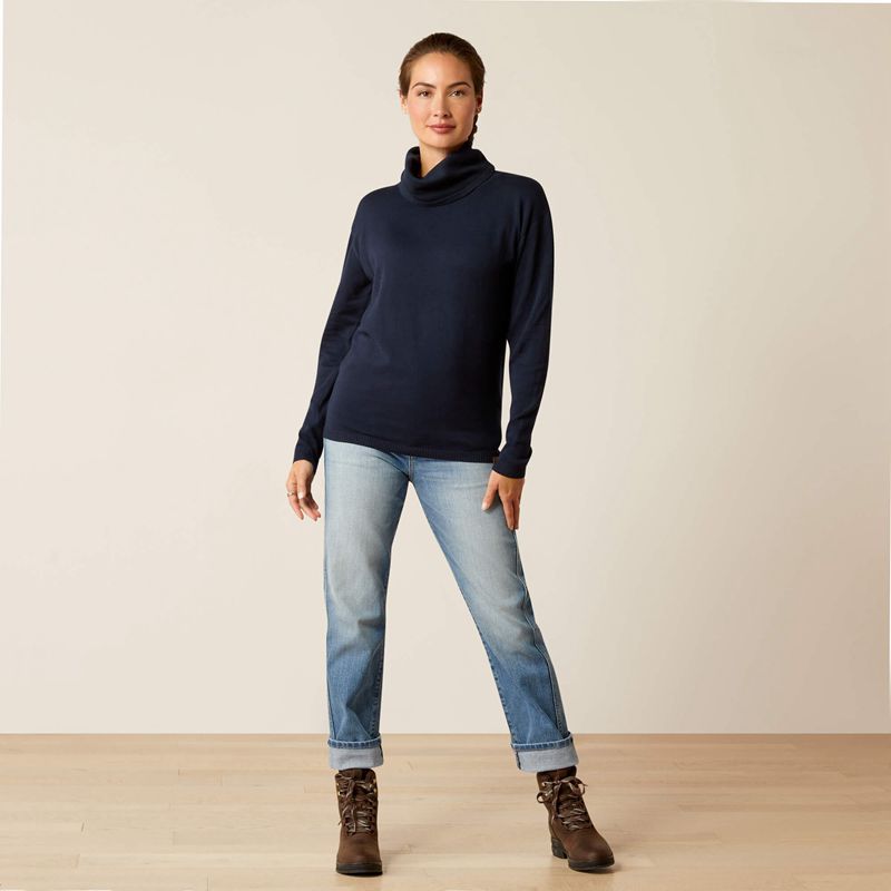 Navy Ariat Lexi Sweater | 25SIDTZRV