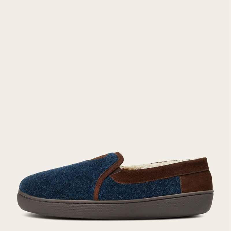 Navy Ariat Lincoln Slipper | 75VXEDFTK