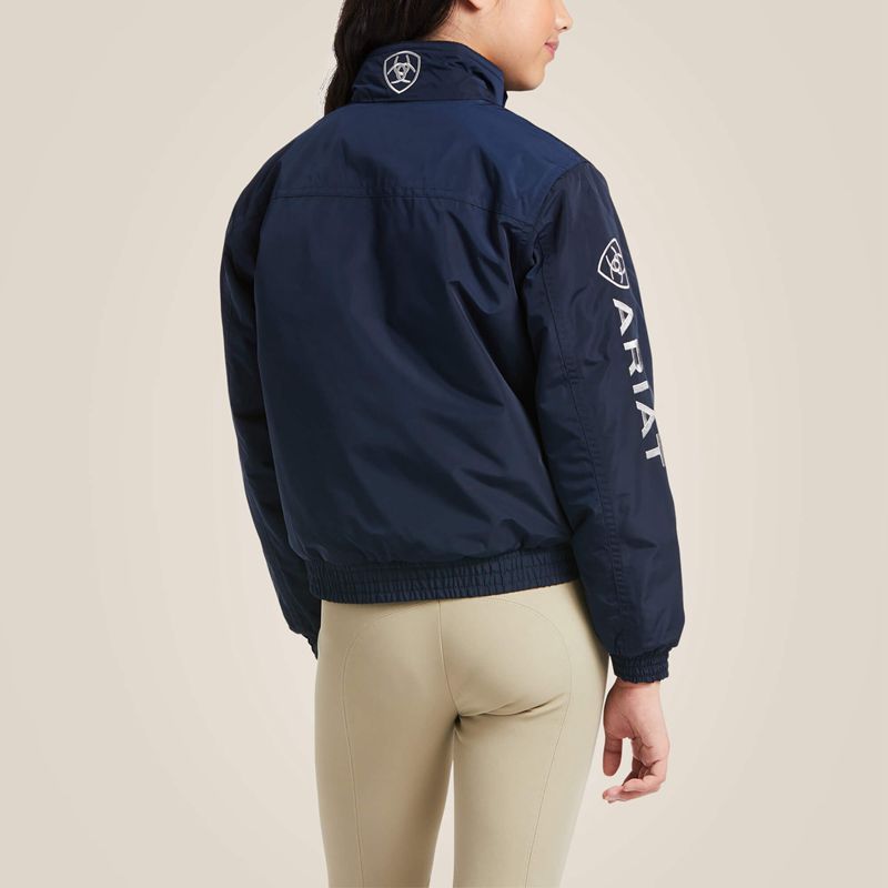 Navy Ariat Stable Insulated Jacket | 48QSBFMCX