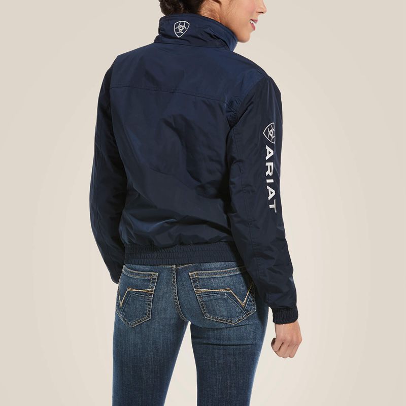 Navy Ariat Stable Jacket | 14HRPOLTE