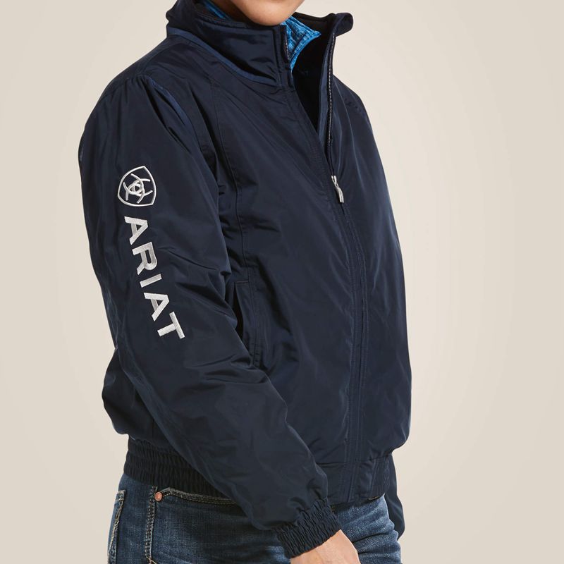 Navy Ariat Stable Jacket | 14HRPOLTE