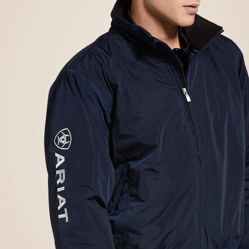 Navy Ariat Team Insulated Jacket | 87VMBSEKR