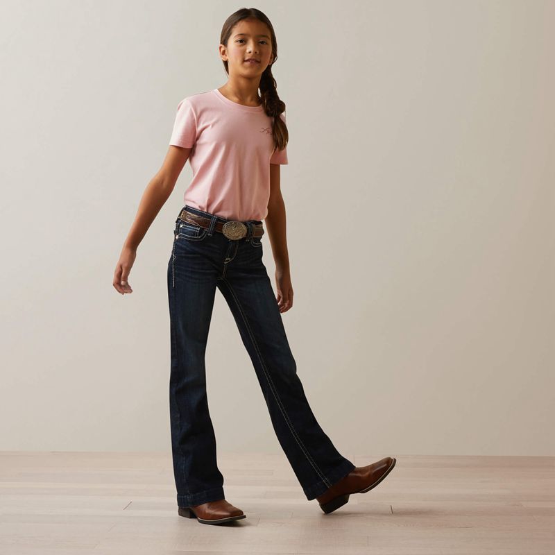 Nightshade Ariat R.E.A.L. Ryki Wide Leg Jean | 63CHDLVJI