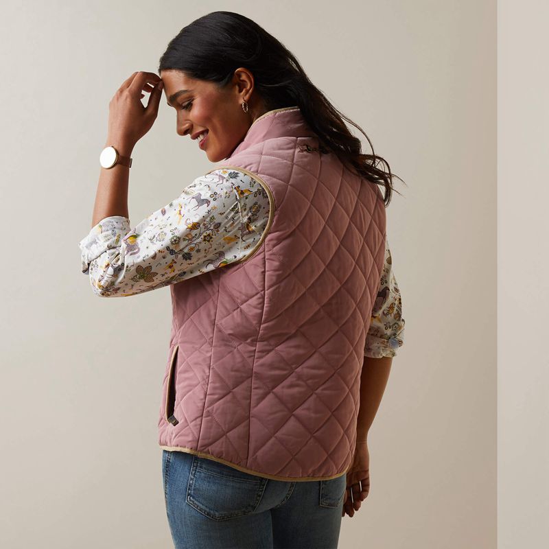 Nostalgia Rose Ariat Woodside 2.0 Vest | 19JLTUFNO