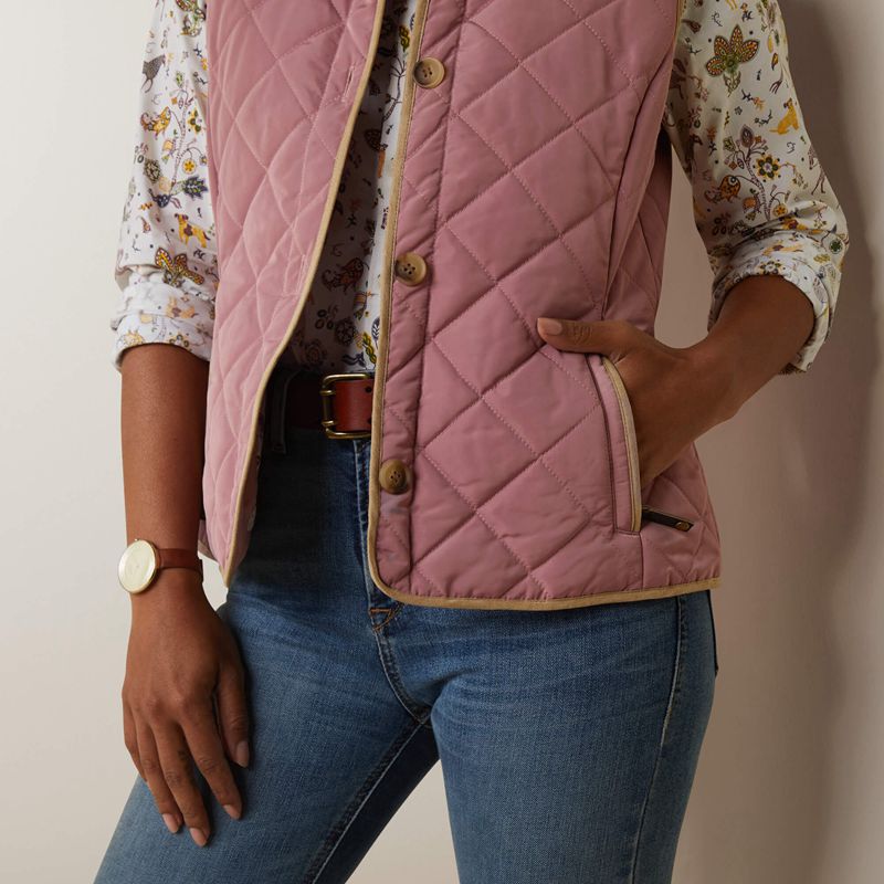 Nostalgia Rose Ariat Woodside 2.0 Vest | 19JLTUFNO