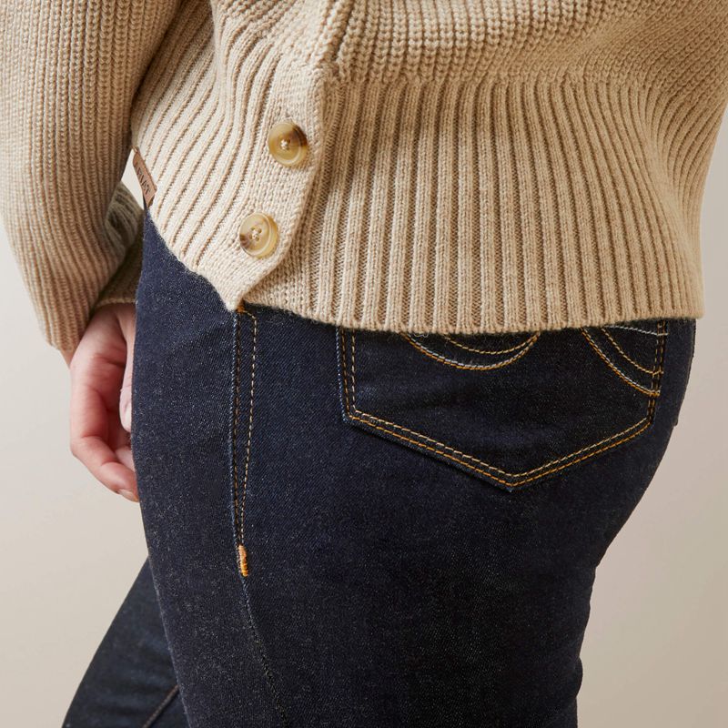 Oatmeal Heather Ariat Los Altos Sweater | 81PDOUVIF