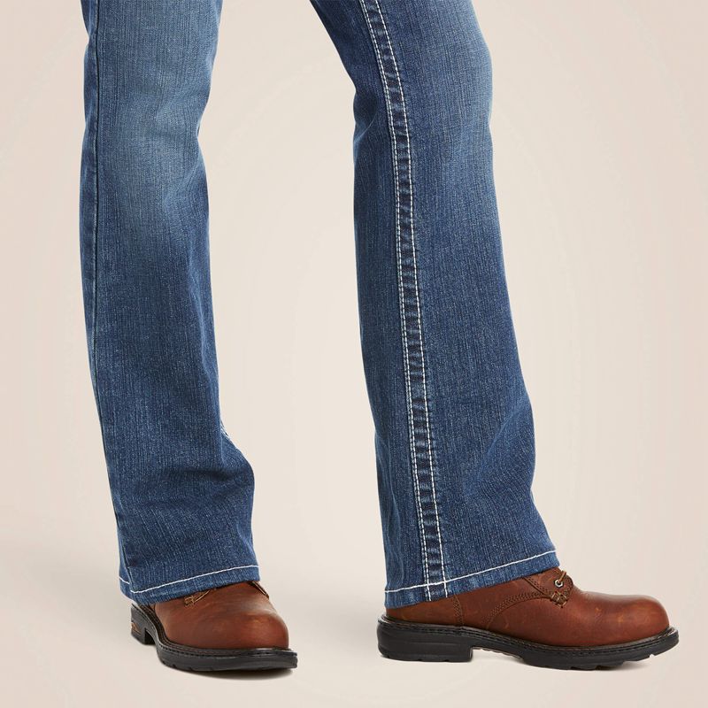 Oceanside Ariat Fr Durastretch Entwined Boot Cut Jean | 87RWAEFSC