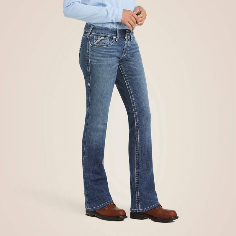 Oceanside Ariat Fr Durastretch Entwined Boot Cut Jean | 87RWAEFSC