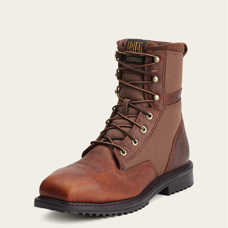 Oiled Brown Ariat Rigtek 8\