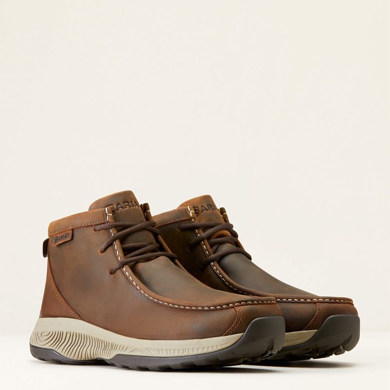 Oily Distressed Tan Ariat Spitfire All Terrain | 91EKMSACY