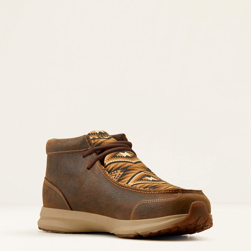 Old Earth/Brown Southwest Print Ariat Spitfire | 17ESYOVJR