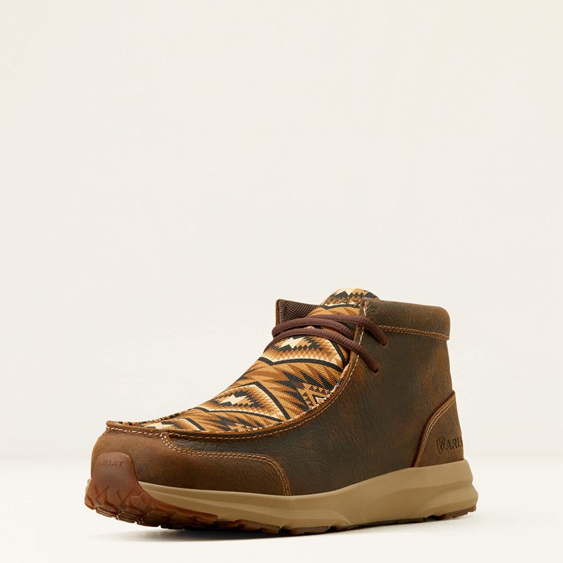 Old Earth/Brown Southwest Print Ariat Spitfire | 17ESYOVJR