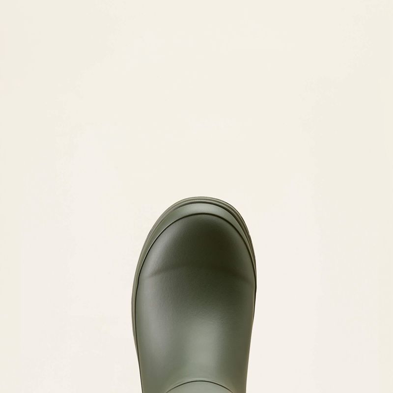 Olive Ariat Kelmarsh Rubber Boot | 85FKMSYAD