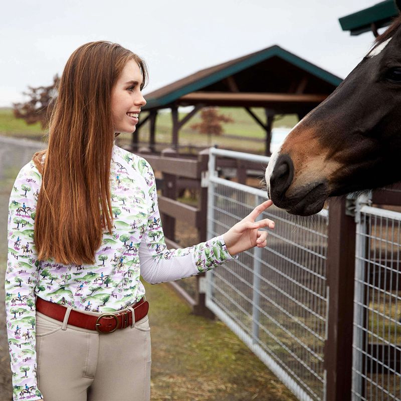 Olympia Tan Ariat Prelude Knee Patch Breech | 09WQPCEFK