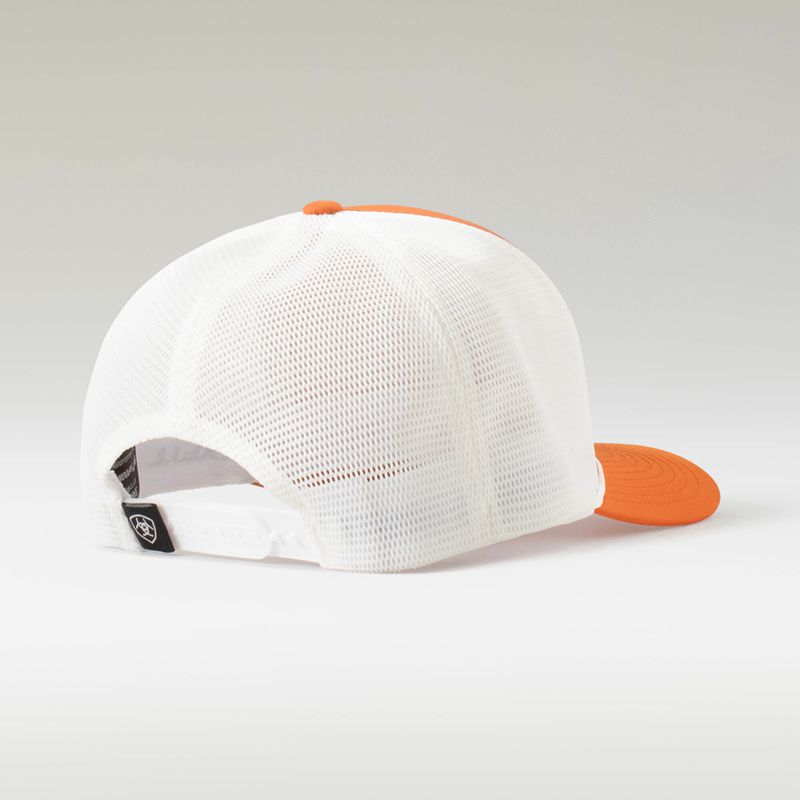 Orange Ariat Geo Patch Rope Cap | 28MTVGEBR