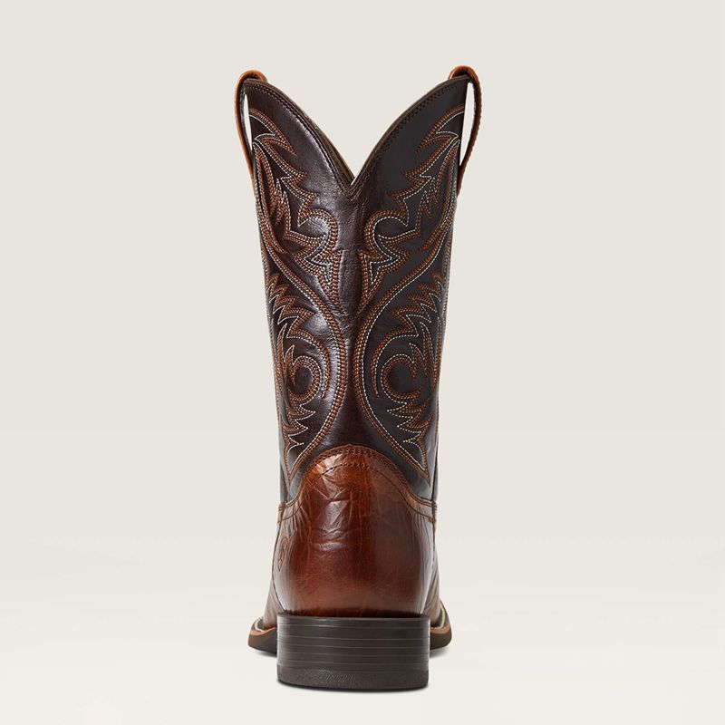 Peanut Butter Ariat Sport Herdsman Cowboy Boot | 92MYRGOPS