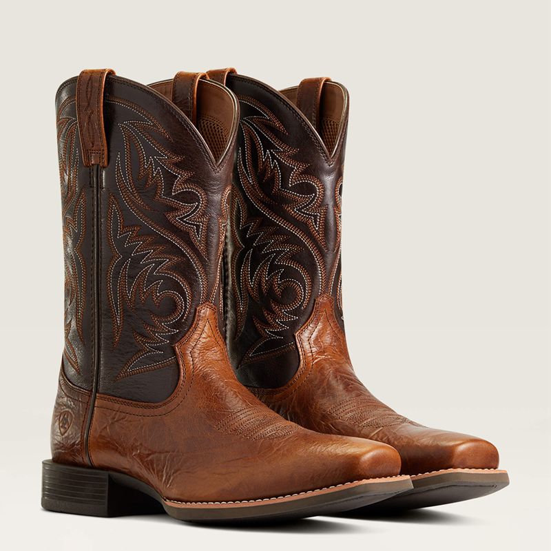 Peanut Butter Ariat Sport Herdsman Cowboy Boot | 92MYRGOPS