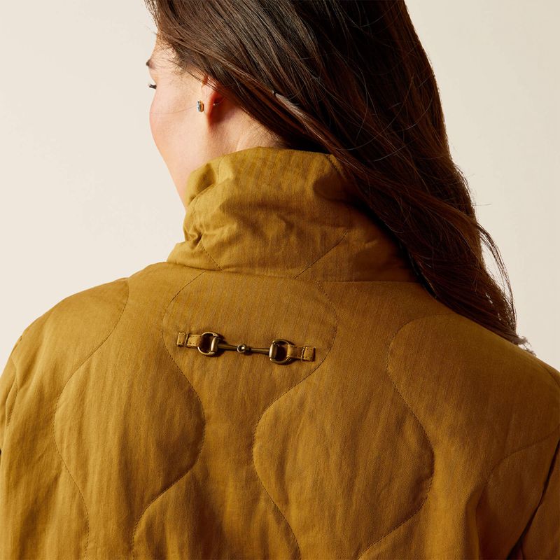 Pecan Ariat Rye Jacket | 16UGDBZNL