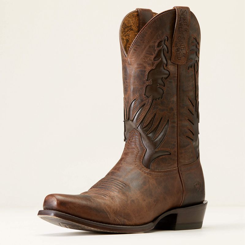 Pecan Brown Ariat High Stepper Sendero Western Boot | 29HXSOVEY