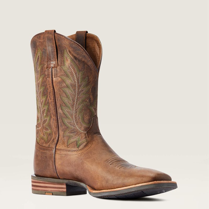 Pecan Brown Ariat Ridin High Western Boot | 81YKQDWUE