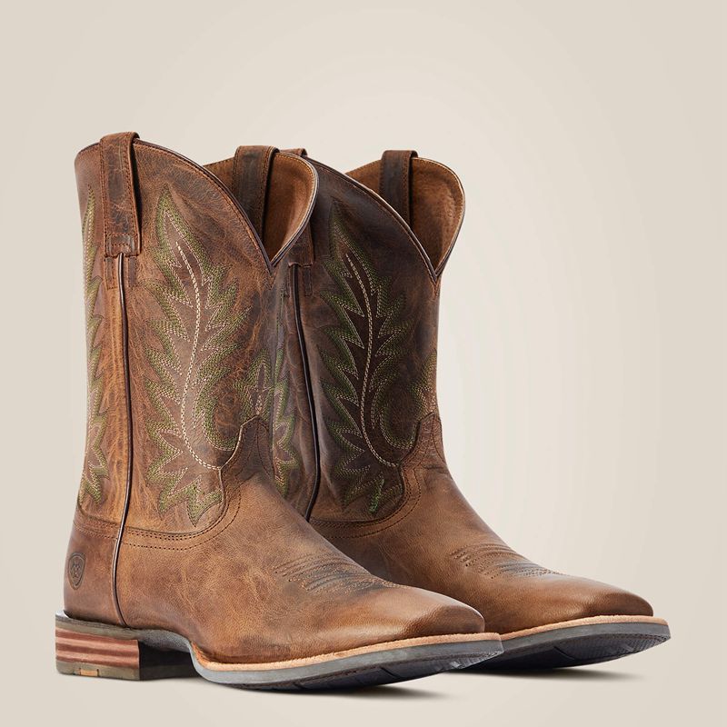 Pecan Brown Ariat Ridin High Western Boot | 81YKQDWUE