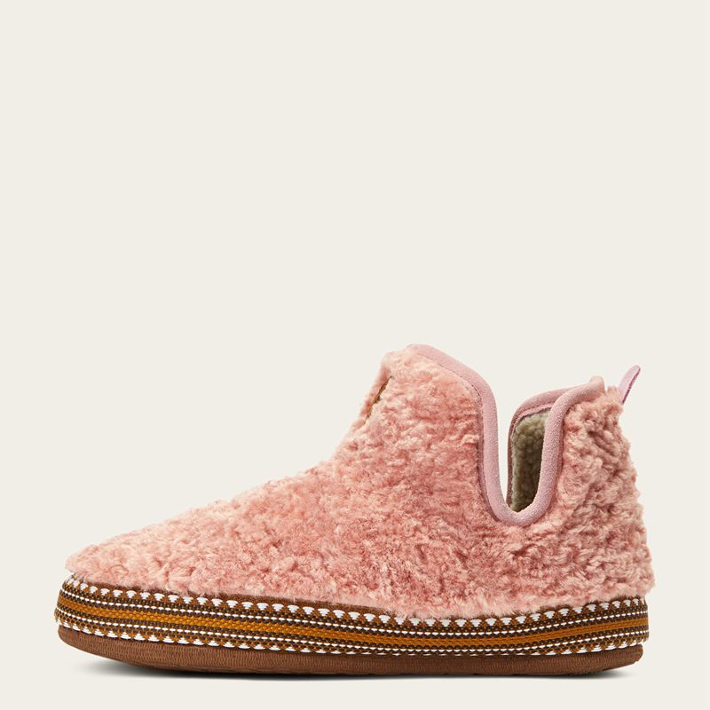 Pink Ariat Bootie Slipper | 52VLOMRNX