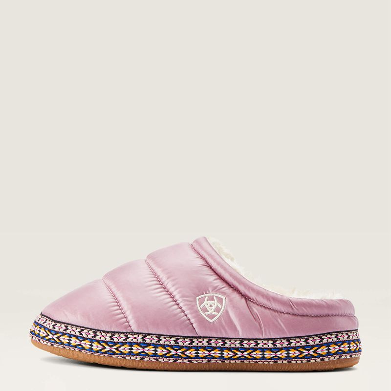 Pink Ariat Crius Clog Slipper | 02ARXCNDM