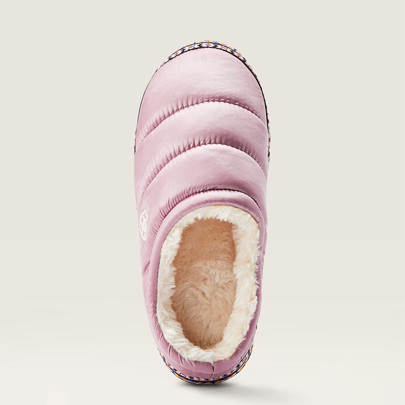 Pink Ariat Crius Clog Slipper | 02ARXCNDM