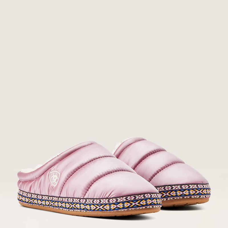 Pink Ariat Crius Clog Slipper | 02ARXCNDM