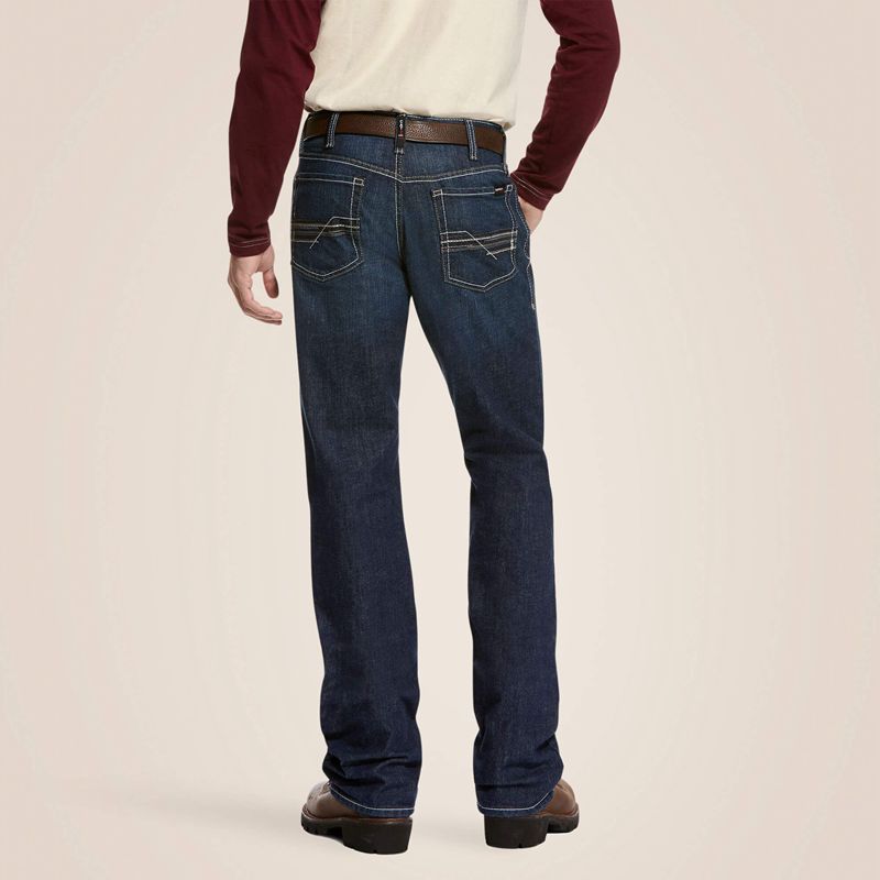 Platinum Ariat Fr M4 Relaxed Durastretch Lineup Stackable Straight Leg Jean | 03VSBRKOC