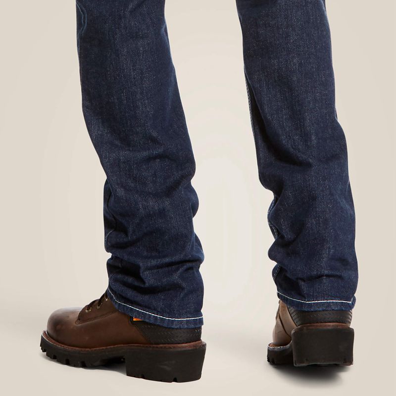 Platinum Ariat Fr M4 Relaxed Durastretch Lineup Stackable Straight Leg Jean | 03VSBRKOC