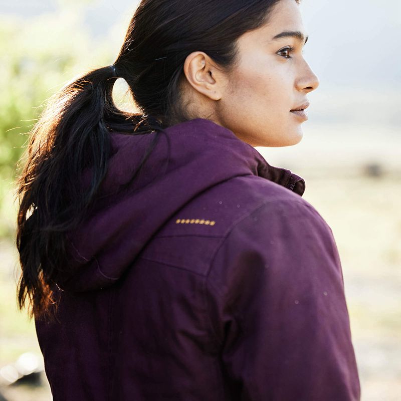 Plum Perfect Ariat Rebar Duracanvas Insulated Jacket | 81SPBIVTO