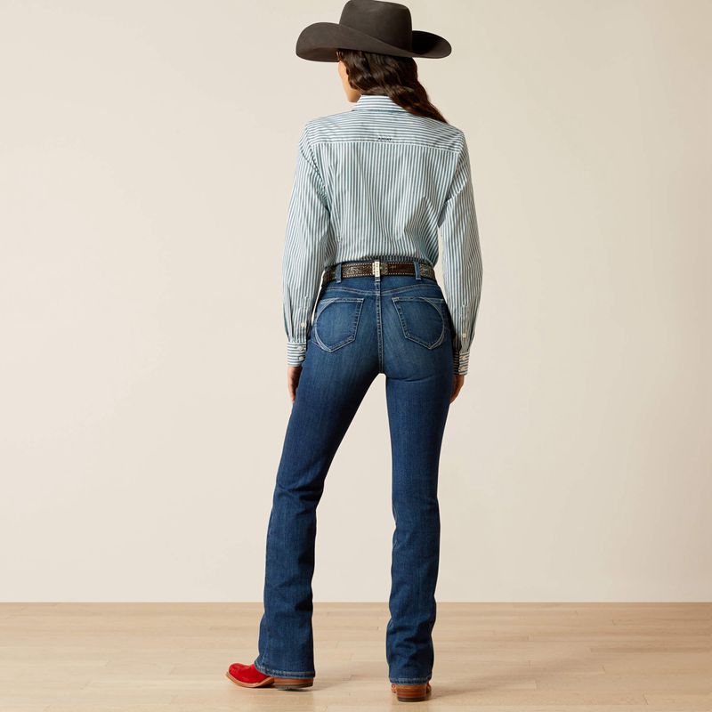 Portland Ariat High Rise Lydia Boot Cut Jeans | 42UVGQNKW